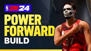 BEST POWER FORWARD BUILD in 2K24 [upl. by Yeldua284]