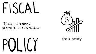 Fiscal Policy  IGCSE Economics igcse [upl. by Darill]