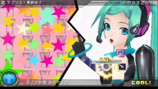 Hatsune Miku Project Diva PSP Updating Your Love List [upl. by Chev965]