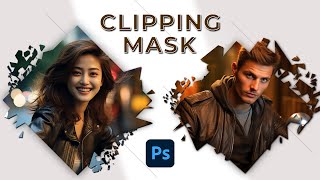 Clipping Mask Magic Photoshop Tutorial for Beginners [upl. by Aicnarf]