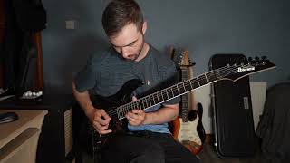 The Solo From An Original Song Ive Been Writing  Ibanez RG2550Z  Bare Knuckle Polymath Pickups [upl. by Daren275]