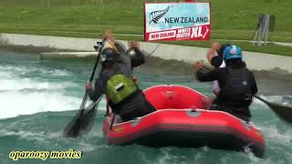 NZ Rafting 2017 Sprint Action [upl. by Hawker]