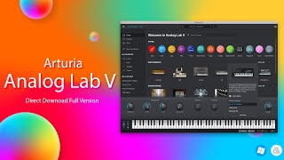 Arturia Analog Lab V Download Full Version amp Install MAC amp Windows [upl. by Suzetta]