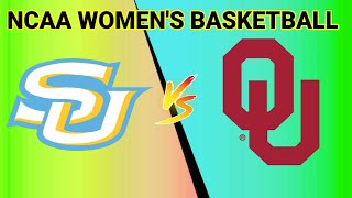 Southern Jaguars vs Oklahoma Sooners  2024 NCAA WOMENS BASKETBALL LIVE SCORE [upl. by Dorine]