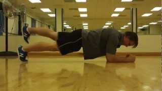 Plank With Alternating Leg Lift [upl. by Broucek]