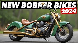 7 New Bobber Motorcycles For 2024 [upl. by Sjoberg]