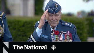 DDay 80th anniversary ceremonies underway in Normandy [upl. by Latsyrd]