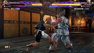 TEKKEN 8 Nina Williams vs Heiachi Mishima primo incontro [upl. by Edda]