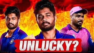 Sanju Samson is UNLUCKY Player [upl. by Eimmij]