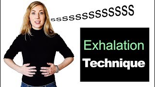 How To Breathe When You Sing Exhalation [upl. by Patt]