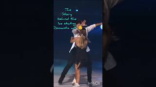 Ice skating and the Romantic story😍shortvideo love couple skating [upl. by Eessej]