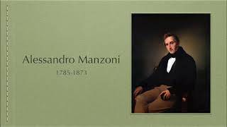 Alessandro Manzoni  La vita [upl. by Je]