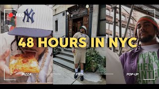 48 HOURS IN NYC DURING FASHION WEEK YOU WONT BELIEVE WHO I RAN INTO [upl. by Sudnor937]