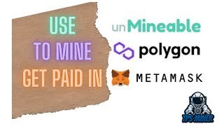 Mining MATIC with Unmineable  Polygon Network Payouts to Metamask [upl. by Aelanna]