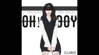 전지현 Nam Jihyun  BOYFRIEND Official Audio Leaked  OHBOY 1ST MINI ALBUM [upl. by Wald]