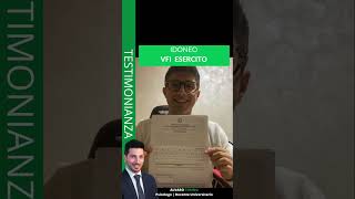 🇮🇹⭐Idoneo Concorso VFI Esercito 🇮🇹🎉🎉🎉 [upl. by Noed]