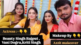 Bridal Makeup Tutorial  Beauty Singh Rajput  Actress Makeup look  Azzit Makeover  Makeup [upl. by Atilrac]