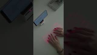 Virtual Laser Keyboard Perfect for Computer Phone and Laptop [upl. by Alexa]