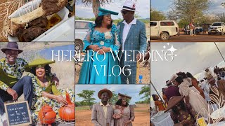 HERERO WEDDING VLOG HINDJOU WEDDING  KAOKOLAND Pt 1  NAMIBIAN YOUTUBER 💕 [upl. by Hesther]