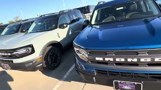 What’s on the Lot at SW Ford Weatherford TxLot’s of Broncos and a few Mustangs [upl. by Eitsud663]