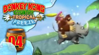 Donkey Kong Country Tropical Freeze  Ramby le rhinocéros  04  Lets Play FR [upl. by Idnar284]