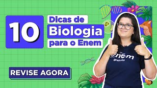 10 DICAS DE BIOLOGIA PARA O ENEM macetes para acertar mais questões de ciências da natureza [upl. by Calle]