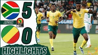 bafana bafana vs Congo  highlights highlights bafanabafana congo [upl. by Erdnaed]