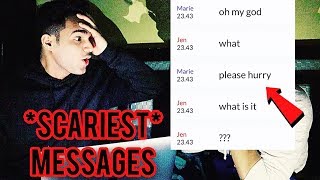 SCARIEST TEXT MESSAGES EVER Joralemon [upl. by Christianity]