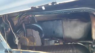 mercedes 116 69 hissing noise from dash area [upl. by Noedig]