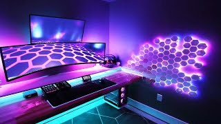 DIY RGB Lighting for your Gaming Setup 🌈  How to make [upl. by Ilaw800]