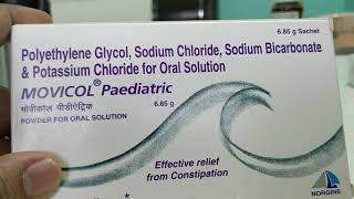 Complete medicine review in Hindi Movicol paediatric oral solution for constipation [upl. by Nolita]