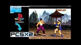 how to play pc PCSX2 tekken 3 orginal iso [upl. by Chung74]