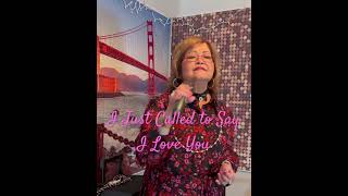 I Just Called to Say I Love You sung by Connie in USA song by Stevie Wonder coversong shorts [upl. by Aihsele]