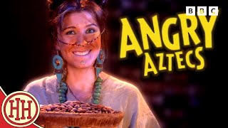 Aztecs Come Dine with Me  Angry Aztecs  Horrible Histories [upl. by Hoy]