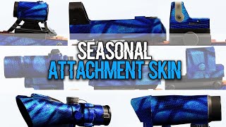 New SEASONAL ATTACHMENT SKIN amp Weapon Skin  All Sights  Showcase INGAME Rainbow6 Y7S1 Demon Veil [upl. by Soiritos]