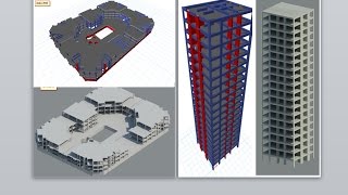 Export Model from Etabs to Revit Structure for Detailing [upl. by Yesnel]