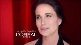 LOreal Paris Revitalift TV Commercial Featuring Andie MacDowell iSpot tv [upl. by Daisey]