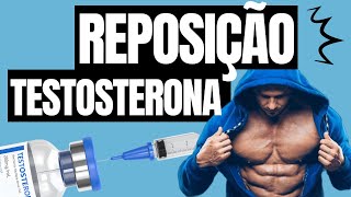 COMO FAZER REPOSIÇÃO DE TESTOSTERONA testosterona reposiçãohormonal hormônios [upl. by Otreblide]