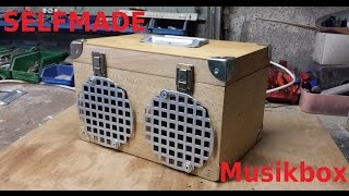 Mobile Musikbox selber bauen Baubericht DIY [upl. by Hayott270]