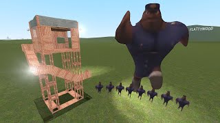 Officer Earl Vs Towers In Garrys Mod [upl. by Gusella]