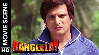 Jimmy Sheirgill fights back  Rangeelay  Movie Scene [upl. by Nyrahtak]