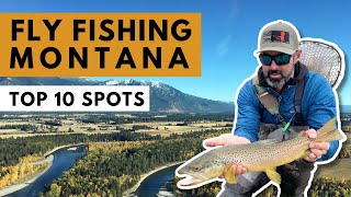 10 Best Spots For Fly Fishing in Montana Local Fly Guides Tips [upl. by Abbey]