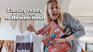 What do you need to homeschool PDA and AUTISM friendly Haul [upl. by Magdaia]