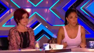 Motherdaughter duo Descendance sing Return of the Mack on X Factor Audition [upl. by Paviour496]