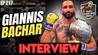 Ultimate Fighter Season 32 Giannis Bachar Interview [upl. by Kirwin]