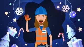 Handyman Hal Christmas song for Toddlers [upl. by Poler]