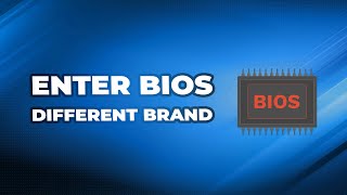 Different Brands Enter BIOS on Windows 11 [upl. by Loutitia]