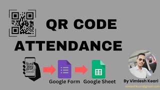 QR Code Attendance System Google Forms and Sheets Integration [upl. by Pare]