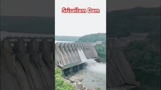 Srisailam Dam Gates open 1cr travel trending nature youtubeshorts shorts lakshmisrinivas456 [upl. by Mohr]