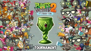 PvZ 2 Gargantuar Zombie Battlez – 48 Random Gargantuar Vs Gargantuar – Which team win in Cup Tour [upl. by Cleavland]